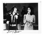 SONNY & CHER SIGNED PHOTO.