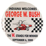 BUSH 2000 SINGLE DAY EVENT BUTTON.