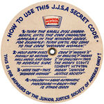 "THE JUNIOR JUSTICE SOCIETY OF AMERICA" 1942 CLUB KIT.