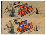 “THE GUMPS” PLATINUM AGE COMIC BOOK PAIR.