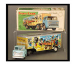 "DISNEYLAND FRICTION VAN TRAILER" BOXED TRUCK BY LINE MAR.