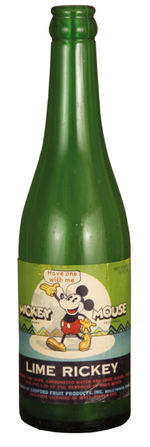 "MICKEY MOUSE" SODA BOTTLE.