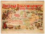 “BUFFALO BILL’S WILD WEST AND CONGRESS OF ROUGH RIDERS OF THE WORLD” 1897 PROGRAM.