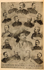 “BUFFALO BILL’S WILD WEST AND CONGRESS OF ROUGH RIDERS OF THE WORLD” 1897 PROGRAM.