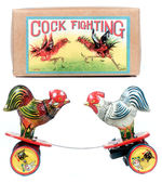 "COCK FIGHTING" BOXED WINDUP.