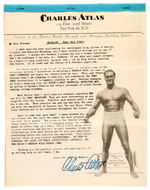 "HEALTH AND STRENGTH BY CHARLES ATLAS" COMPLETE 13 PART CORRESPONDENCE COURSE.