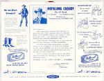 "HOPALONG CASSIDY TROOPERS CLUB" MEMBER CERTIFICATE AND HOPPY MESSAGE MAILER.