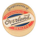 GRAPHIC POCKET MIRROR "OVERLAND DEALERS."