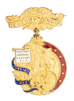 "JOURNAL CENTURY COURSE" BADGE.