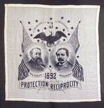 HARRISON/REID 1892 SILK BANDANNA.