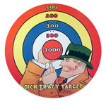 "DICK TRACY TARGET GAME" BOXED WITH ORIGINAL GUN AND DARTS.