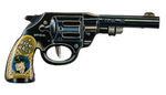 "OFFICIAL DICK TRACY" TIN LITHO CLICK GUN.