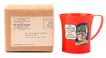 CAPTAIN MIDNIGHT/OVALTINE MUG PREMIUM WITH ORIGINAL BOX AND ALL PAPERS.