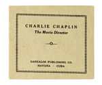 "CHARLIE CHAPLIN - THE MOVIE DIRECTOR" 8 PAGER.