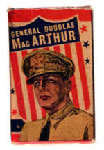 "GENERAL DOUGLAS MacARTHUR" CANDY BOX.