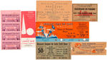 NEW YORK WORLD'S FAIR 1939-1940 TICKET BOOKS/TICKETS.