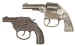 "INVINCIBLE/NEW 50 SHOT INVINCIBLE" KILGORE CAP GUNS.