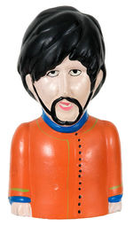 "BEATLES GEORGE HARRISON YELLOW SUBMARINE" FIGURAL BANK.