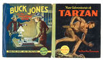 “BUCK JONES/TARZAN” LARGE FORMAT BLB PAIR.