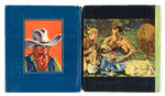 “BUCK JONES/TARZAN” LARGE FORMAT BLB PAIR.