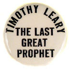 "TIMOTHY LEARY" BUTTON COMPANY PROOF.