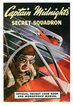 "CAPTAIN MIDNIGHT'S SECRET SQUADRON MANUAL WITH PAPERWORK.