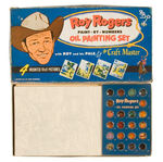 "ROY ROGERS PAINT BY NUMBERS OIL PAINTING SET."