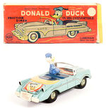 "DONALD DUCK IN HIS CONVERTIBLE" BOXED LINE MAR CAR.