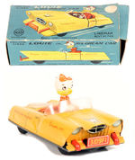 "LOUIE IN HIS DREAM CAR" LINE MAR BOXED FRICTION CAR.