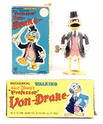 "WALKING PROFESSOR VON DRAKE" BOXED LINE MAR WINDUP.