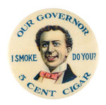 "OUR GOVERNOR 5 CENT CIGAR" FROM HAKE COLLECTION & CPB.