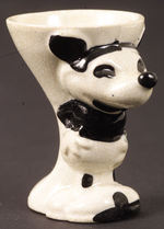 UNUSUAL MICKEY MOUSE FIGURAL EGG CUP.