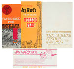 JAY WARD EPHEMERA LOT.