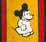 “MICKEY MOUSE” VERTICAL VARIETY VINTAGE BLACKBOARD WITH DISNEY CHARACTERS.