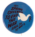 DATED "SPRING OFFENSIVE" WITH PEACE DOVE.