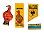 RED GOOSE/WEATHERBIRD SHOES WHISTLES.