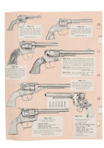 "ROY ROGERS/DALE EVANS 1958-59 GUN AND HOLSTER SETS" RETAILERS CATALOGUE/CLASSY PRODUCTS.