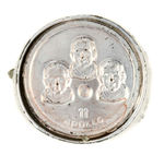 "APOLLO 11" ASTRONAUT'S PORTRAIT RING.