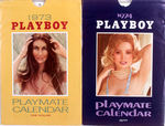 1973, 1974 "PLAYBOY-PLAYMATE CALENDAR" PAIR.