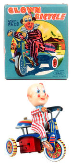 "CLOWN BICYCLE" BOXED WINDUP.