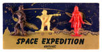 SPACE EXPEDITION” FIGURES ON CARD