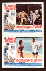 "DONOVAN'S REEF" LOBBY CARD SET.