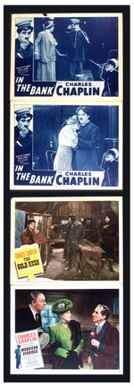 CHARLIE CHAPLIN LOBBY CARDS.