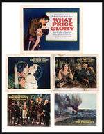 "WHAT PRICE GLORY" LOBBY CARDS.