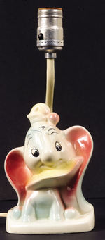 "DUMBO" CERAMIC LAMP BY LEEDS.