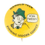 "HAROLD TEEN EVENING LEDGER COMICS."