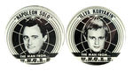 "THE MAN FROM U.N.C.L.E." BUTTON PAIR.