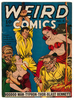 "WEIRD COMICS" #4 JULY 1940.