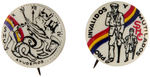 SPANISH CIVIL WAR TWO SCARCE BUTTONS.