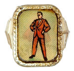 'SUPERMAN ACTION RING' FROM 1966 WITH VARIETY BASE.